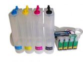 Bulk Link Epson Tx 123/125 + Tinta Pigmentada 45,00  Usado